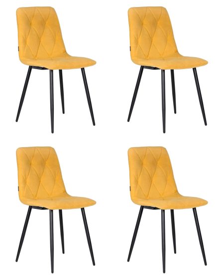 Набор 4 шт Стул обеденный DOBRIN CHILLY ROMBO