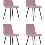 Набор 4 шт Стул обеденный DOBRIN CHILLY ROMBO