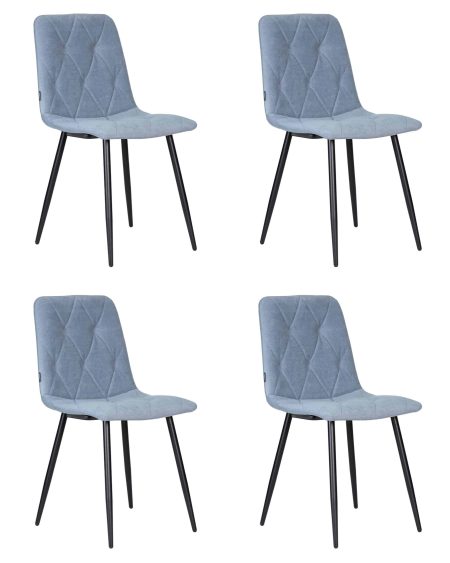 Набор 4 шт Стул обеденный DOBRIN CHILLY ROMBO