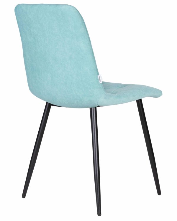 Набор 4 шт Стул обеденный DOBRIN CHILLY ROMBO, Тиффани Simple 51, основание черное — изображение 5