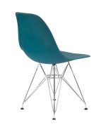 Набор 4 шт Стул обеденный DOBRIN DSR, ножки хром, цвет морской волны (G-05) — изображение 5