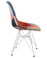 Набор 4 шт Стул обеденный DOBRIN DSR, ножки хром, цвет мозайка — изображение 4