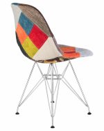 Набор 4 шт Стул обеденный DOBRIN DSR, ножки хром, цвет мозайка — изображение 5