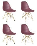 Набор 4 шт Стул обеденный DOBRIN DSR