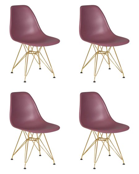 Набор 4 шт Стул обеденный DOBRIN DSR