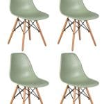 Набор 4 шт Стул обеденный DOBRIN DSW