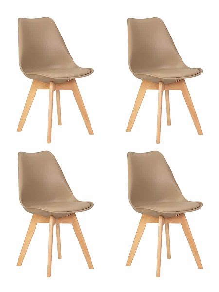 Набор 4 шт Стул обеденный DOBRIN JERRY SOFT