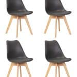 Набор 4 шт Стул обеденный DOBRIN JERRY SOFT