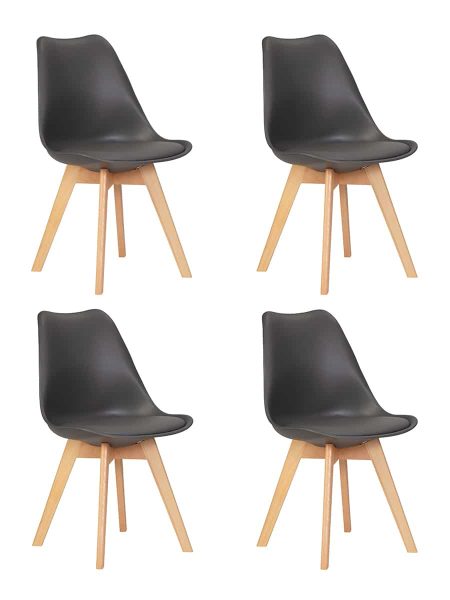 Набор 4 шт Стул обеденный DOBRIN JERRY SOFT