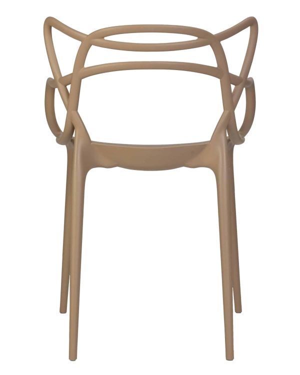 Набор 4 шт Стул обеденный DOBRIN MASTERS, бежевый (GR-03) — изображение 4