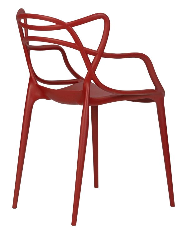 Набор 4 шт Стул обеденный DOBRIN MASTERS, кирпичный (R-05) — изображение 4