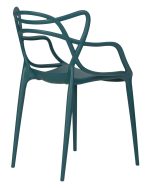 Набор 4 шт Стул обеденный DOBRIN MASTERS, морской волны (G-05) — изображение 4