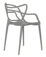 Набор 4 шт Стул обеденный DOBRIN MASTERS, светло-серый (GR-01) — изображение 4