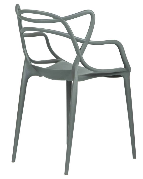 Набор 4 шт Стул обеденный DOBRIN MASTERS, тёмно-серый (GR-04) — изображение 4