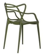 Набор 4 шт Стул обеденный DOBRIN MASTERS, зеленый хаки (G-17) — изображение 4