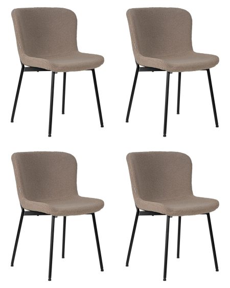 Набор 4 шт Стул обеденный DOBRIN MILO