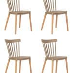 Набор 4 шт Стул обеденный DOBRIN THEO