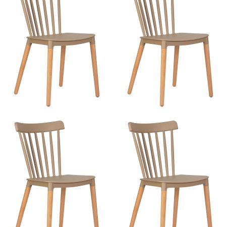 Набор 4 шт Стул обеденный DOBRIN THEO