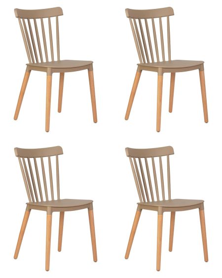 Набор 4 шт Стул обеденный DOBRIN THEO