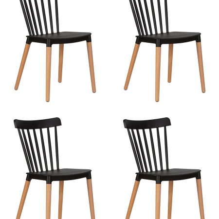 Набор 4 шт Стул обеденный DOBRIN THEO