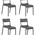 Набор 4 шт Стул обеденный DOBRIN TIM