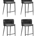 Набор 4 шт Стул полубарный DOBRIN AMELIA COUNTER