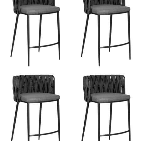 Набор 4 шт Стул полубарный DOBRIN AMELIA COUNTER