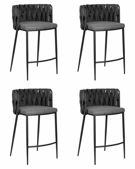 Набор 4 шт Стул полубарный DOBRIN AMELIA COUNTER