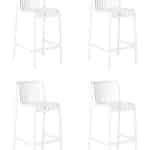 Набор 4 шт Стул полубарный DOBRIN CHLOE