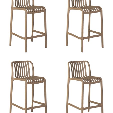 Набор 4 шт Стул полубарный DOBRIN CHLOE