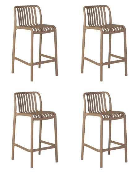 Набор 4 шт Стул полубарный DOBRIN CHLOE