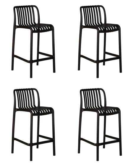 Набор 4 шт Стул полубарный DOBRIN CHLOE