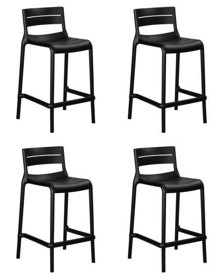 Набор 4 шт Стул полубарный DOBRIN NESSA