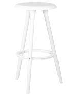 Набор 4 шт Табурет барный DOBRIN ROYCE WHITE, белый (W-02) — изображение 3
