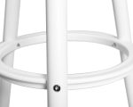 Набор 4 шт Табурет барный DOBRIN ROYCE WHITE, белый (W-02) — изображение 5