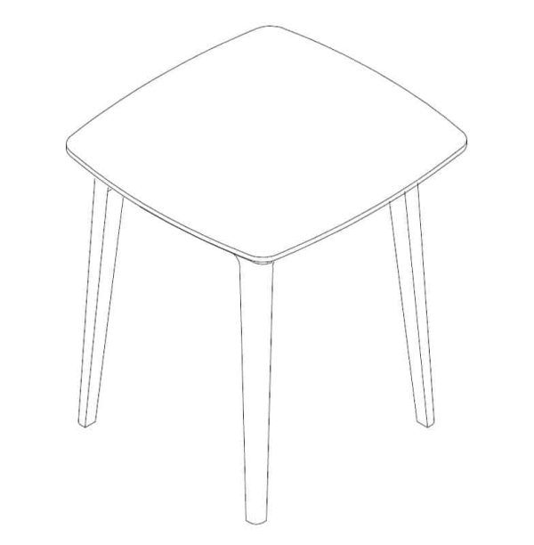 Приставной столик ALBA, FRATELLI BARRI — изображение 5