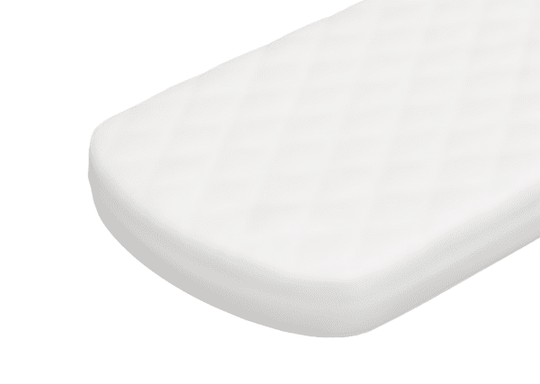 Простынь для кровати KIDI soft размер L 80*200 см (белый, трикотаж) — изображение 3