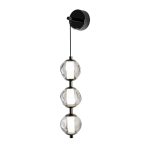 Настенный светильник OB2437 pearl black/smoke