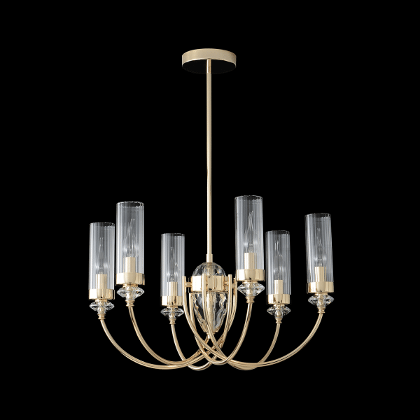 Люстра Crystal Lux SECRET SP6 GOLD — изображение 3