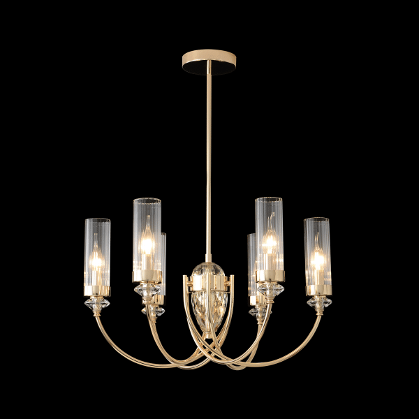 Люстра Crystal Lux SECRET SP6 GOLD — изображение 4