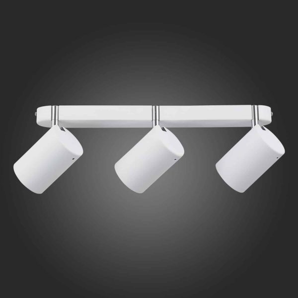 SL597.501.03 Спот ST-Luce Белый, Хром/Белый GU10 LED 3*3W Потолочные светильники — изображение 5