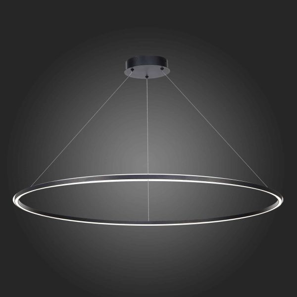 ST605.443.57 Светильник подвесной ST-Luce Черный/Белый LED 1*57W 4000K Подвесные светильники — изображение 2