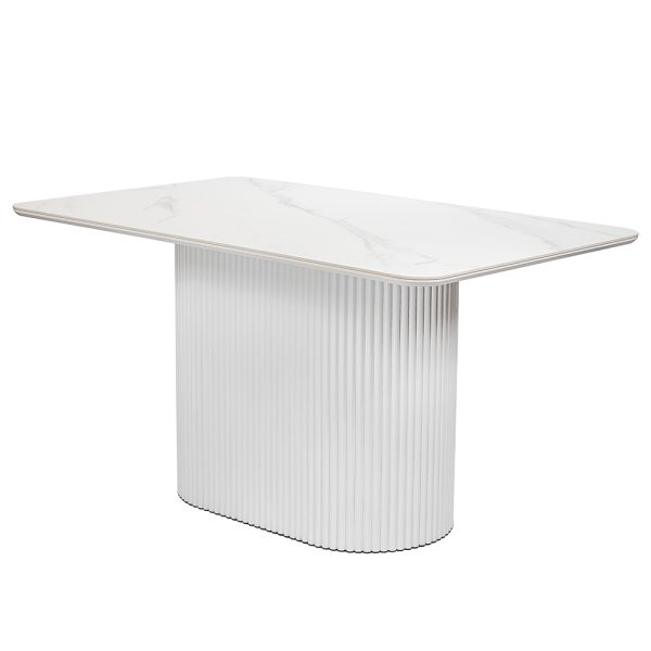 stol-festa-140x85x77sm-keramogranit-belyj-mramor-2 Стол Festa 140x85x77см, керамогранит белый мрамор — изображение 3