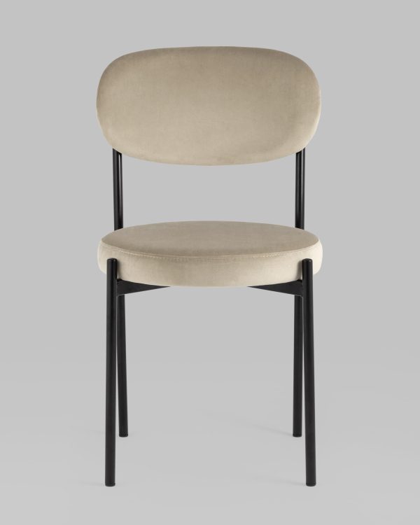 Стул Бриф NEW велюр бежевый 4 шт — изображение 3