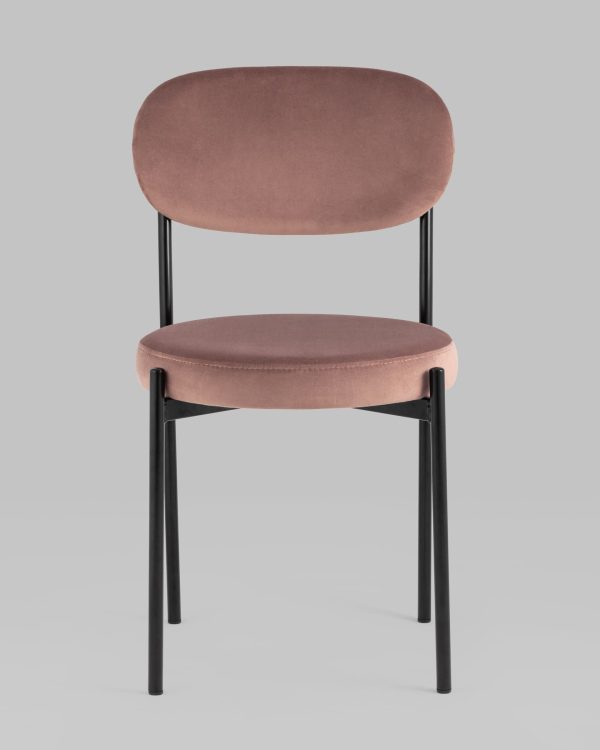 Стул Бриф NEW велюр пыльно-розовый 4 шт — изображение 2