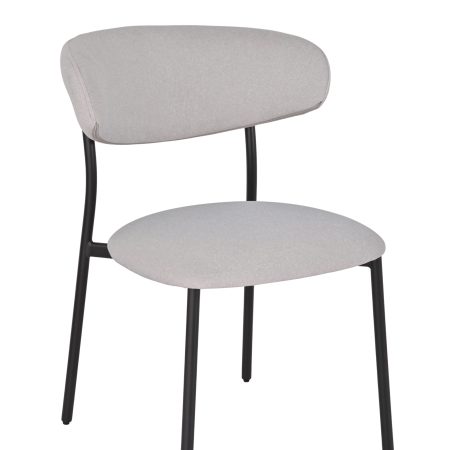 Стул обеденный Ayla светло-серый