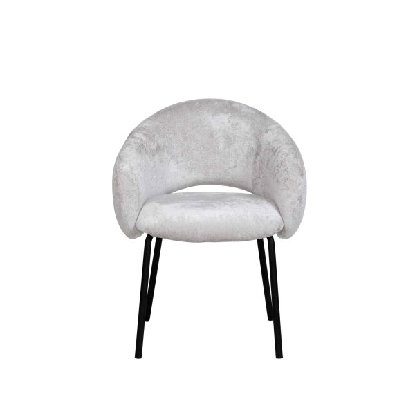 Стул обеденный Bren светло-серый — изображение 3