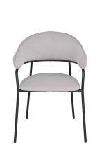 Стул обеденный Leya светло-серый 2 шт. — изображение 3