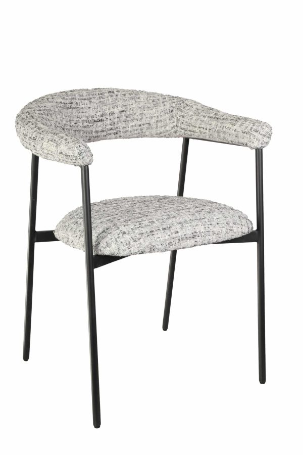 Стул обеденный Toko светло-серый 2 шт. — изображение 2