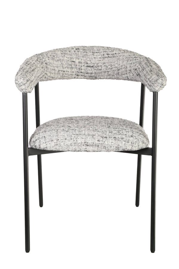 Стул обеденный Toko светло-серый 2 шт. — изображение 3